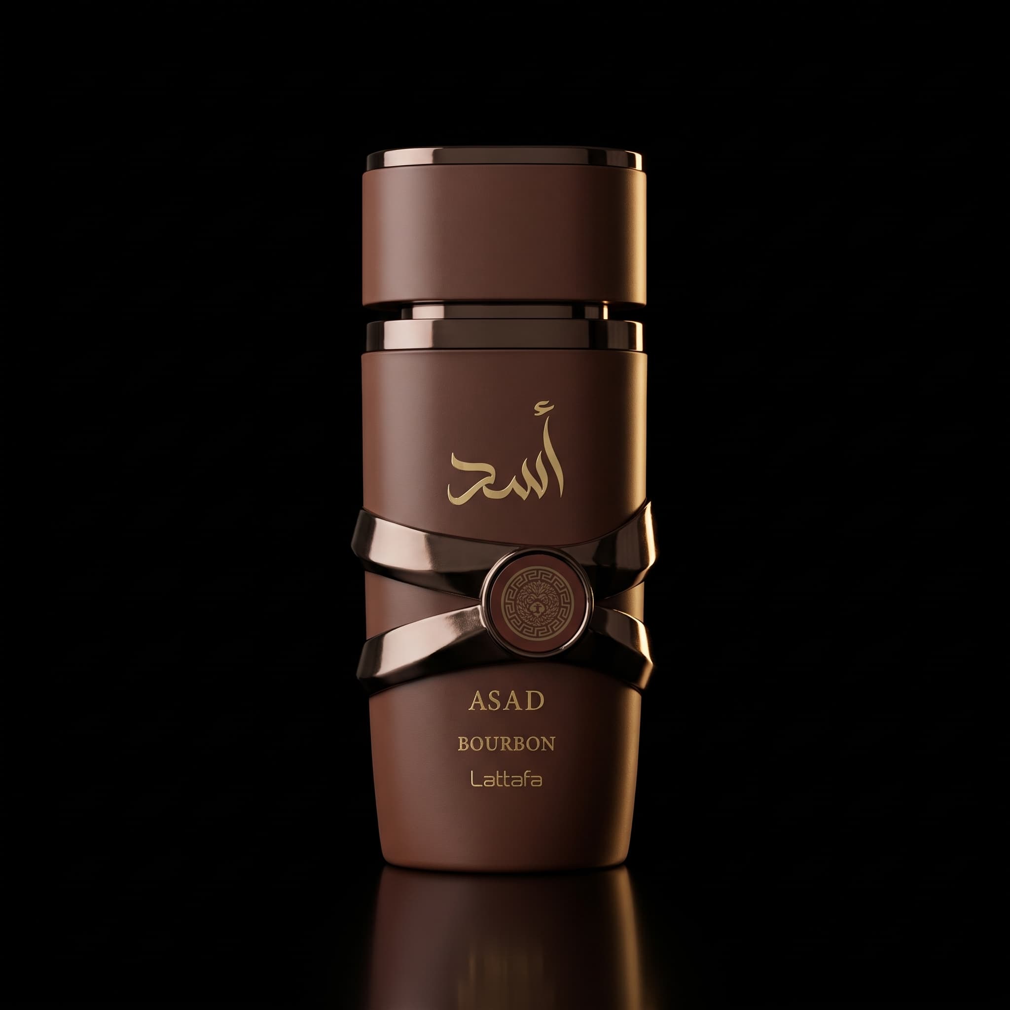 Lattafa Asad Bourbon — frasco